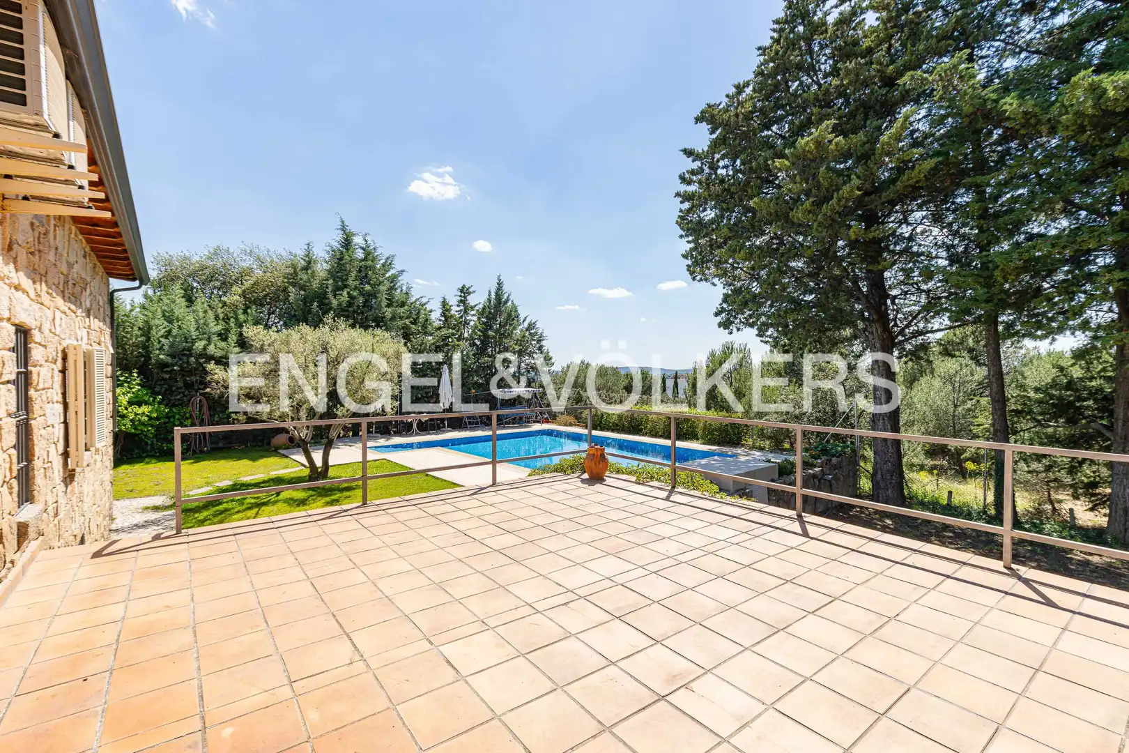 Terraza de Casa o chalet en venta en Galapagar con Aire acondicionado, Calefacción y Jardín privado