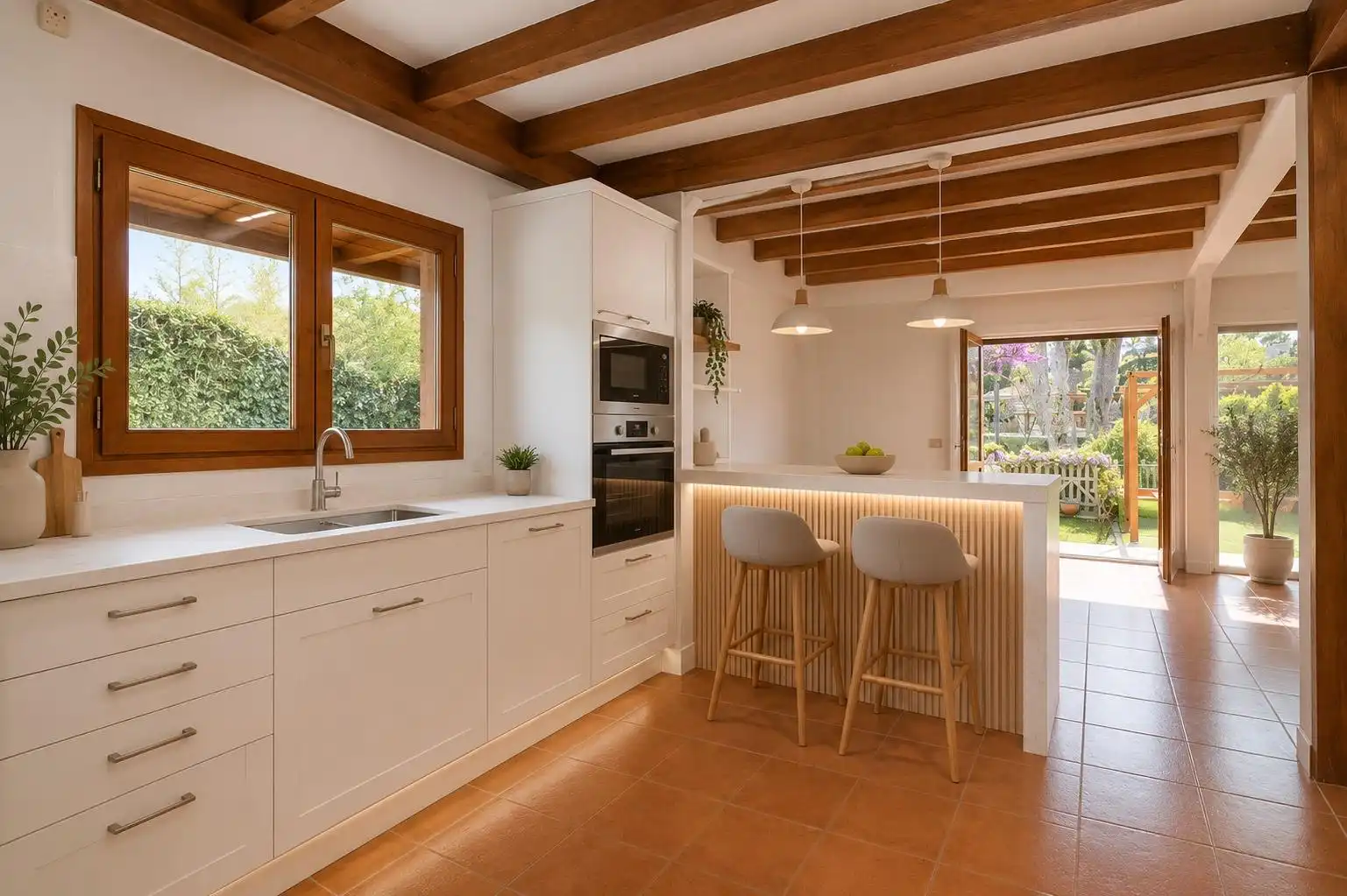 Cuina de Casa o xalet en venda en Lliçà d'Amunt amb Aire condicionat, Terrassa i Traster