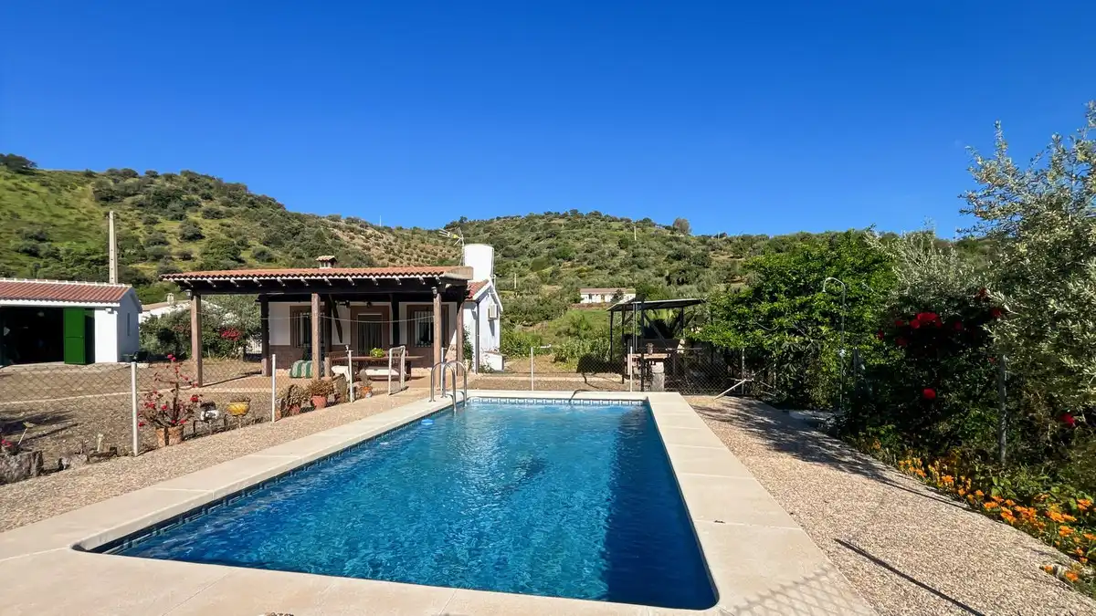 Piscina de Finca rústica en venda en Málaga amb Aire condicionat, Traster i Piscina