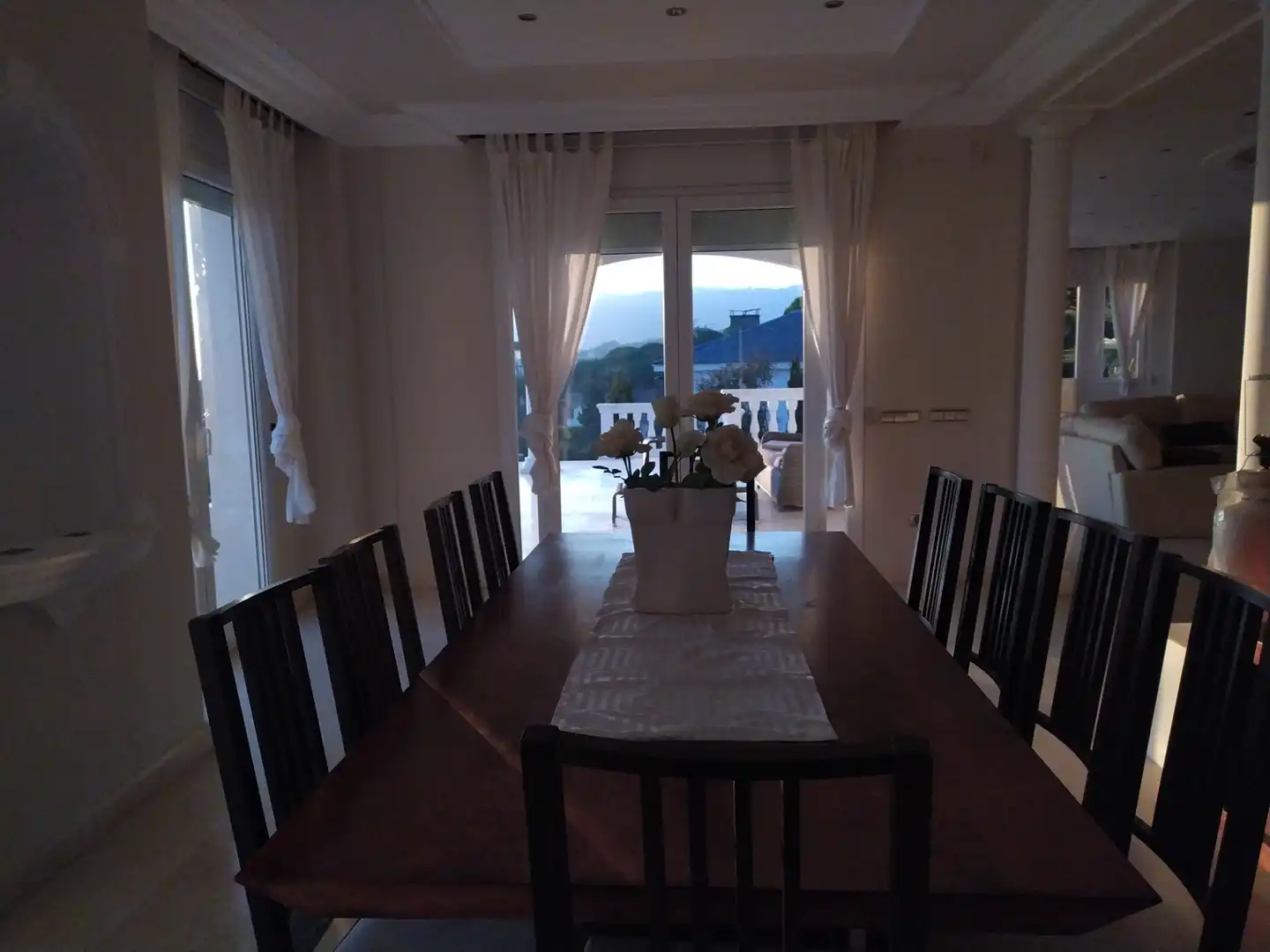 Comedor de Casa o chalet de alquiler en Cabrils con Aire acondicionado, Calefacción y Jardín privado