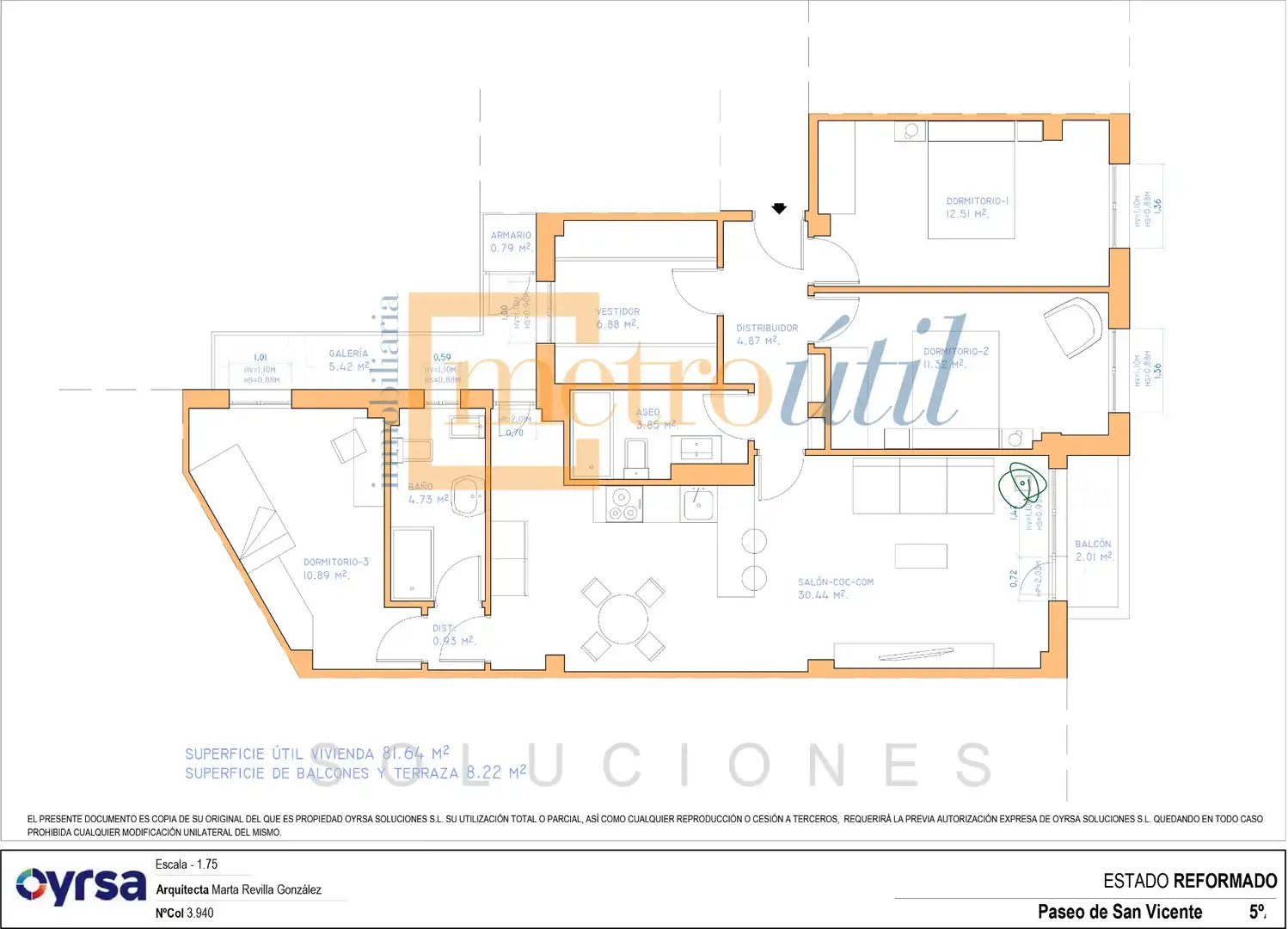 Appartamento con terrazza in vendita a Paseo de San Vicente, imagen 10