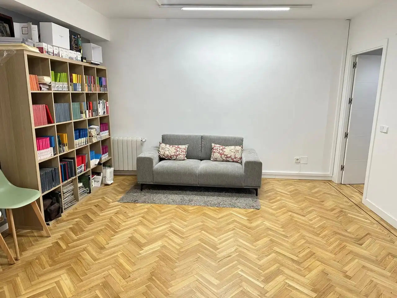 Sala d'estar de Planta baixa de lloguer en Madrid amb Calefacció