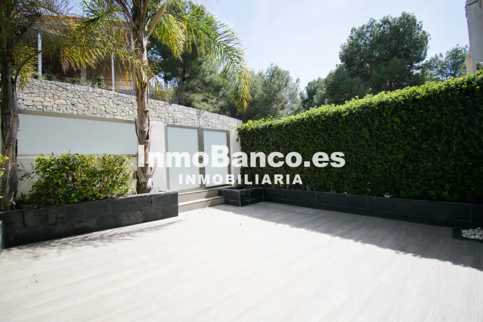 Jardín de Casa adosada de alquiler en Chiva con Aire acondicionado, Jardín privado y Terraza