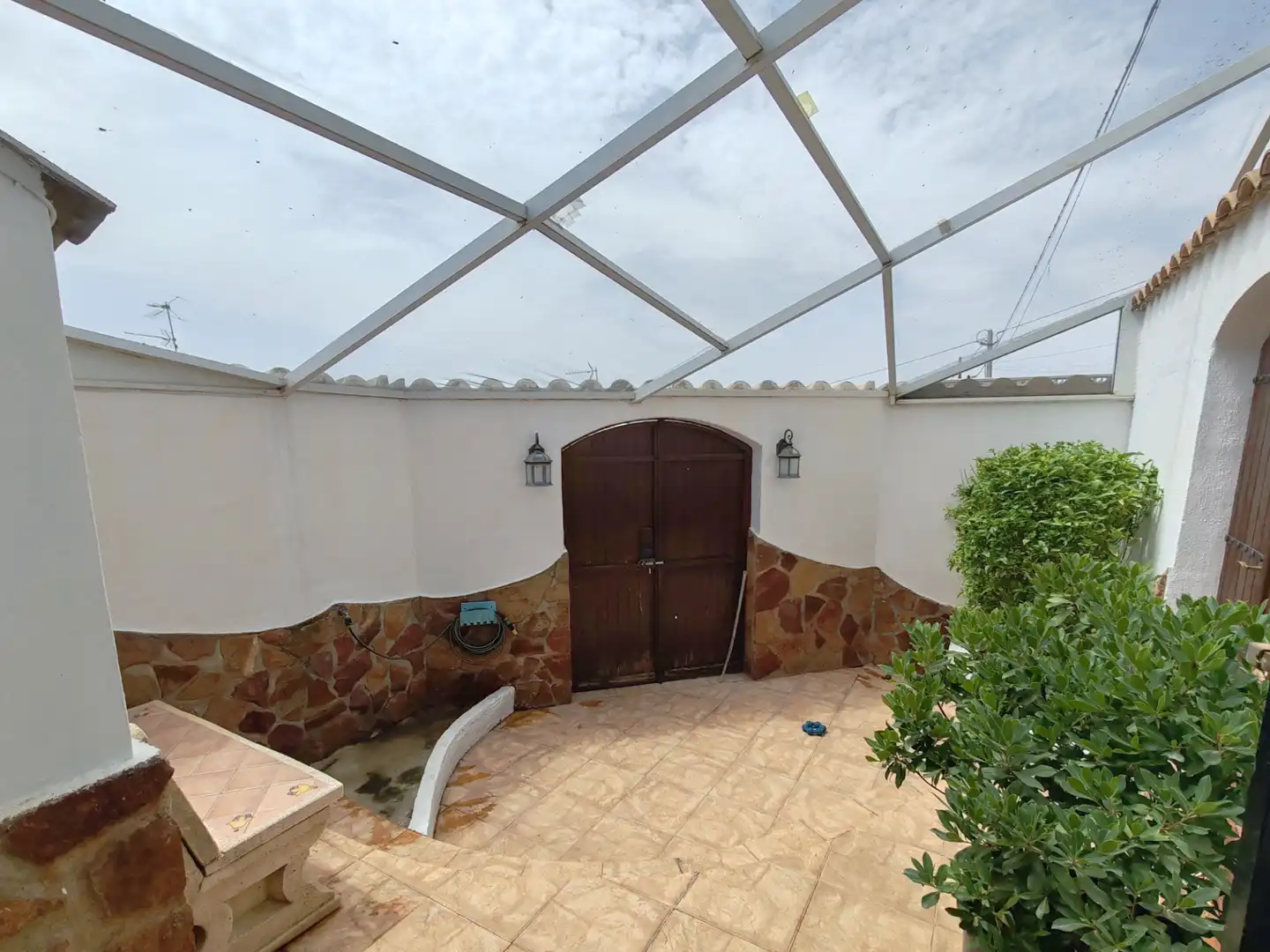Terraza de Casa o chalet en venta en Huércal-Overa con Aire acondicionado, Jardín privado y Terraza