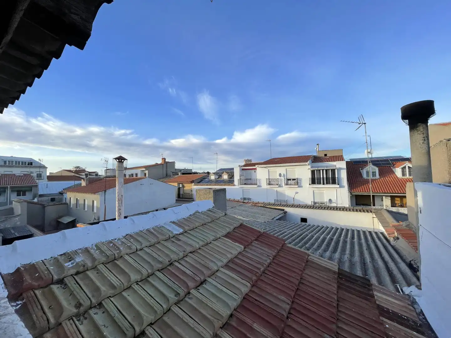 Exterior view of Houses for sale in Pedro Muñoz  with Heating, Terrace and Storage room