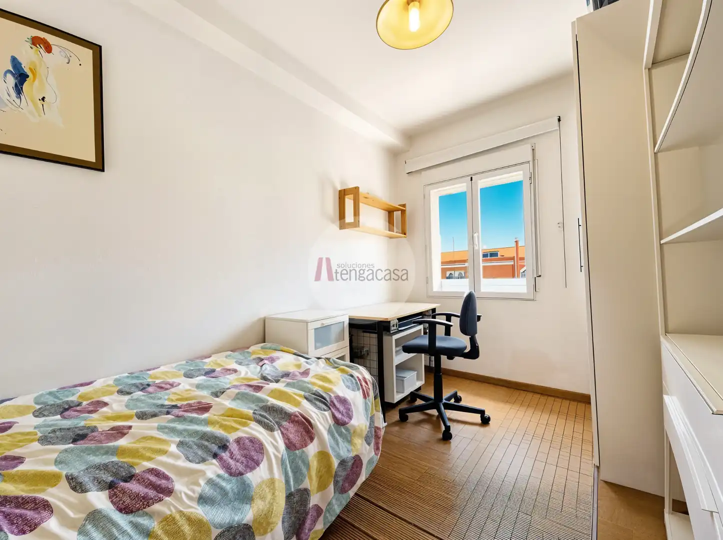 Bedroom of Flat for sale in Madrid  with Air Conditioner, Heating and Terrace