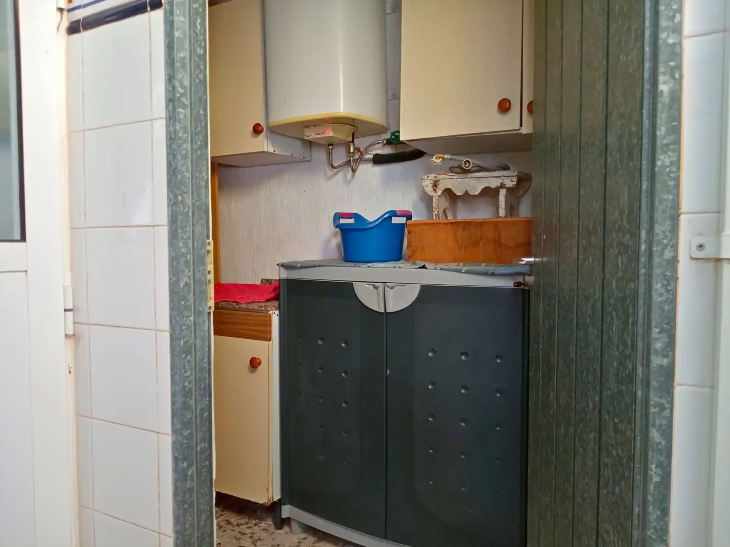 Cuina de Casa adosada en venda en San Javier amb Jardí privat, Traster i Moblat