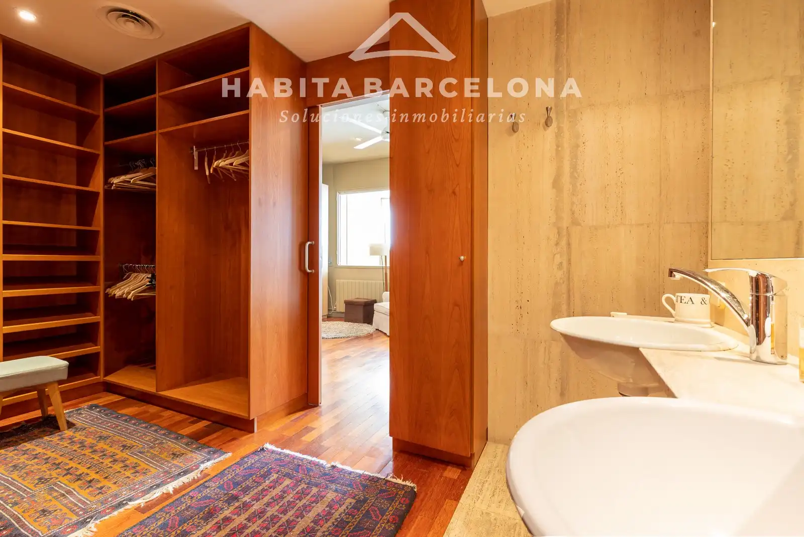 Habitación de Piso de alquiler en Barcelona con Aire acondicionado, Calefacción y Parquet
