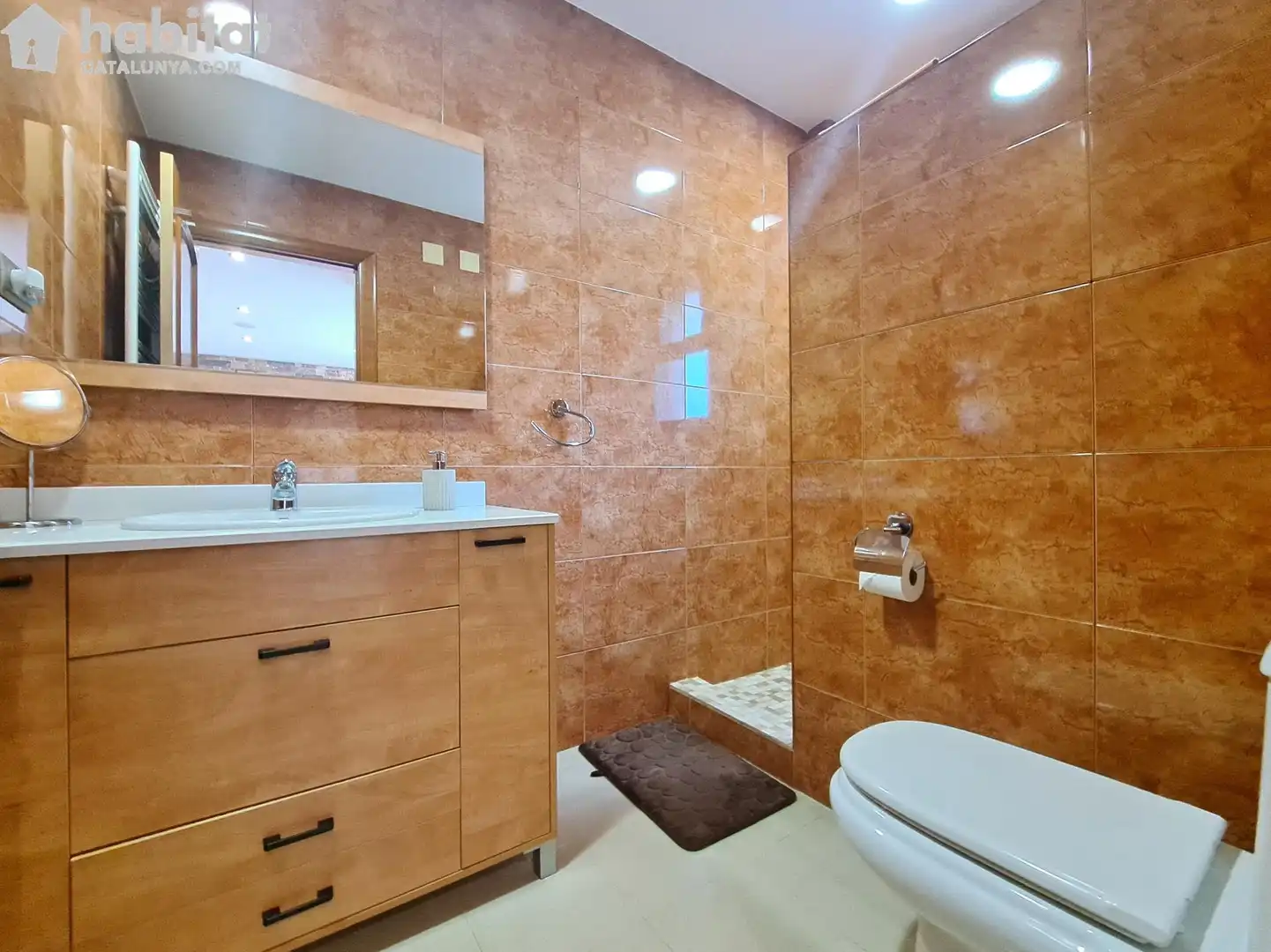 Bany de Casa o xalet en venda en Sant Esteve Sesrovires amb Aire condicionat, Jardí privat i Terrassa