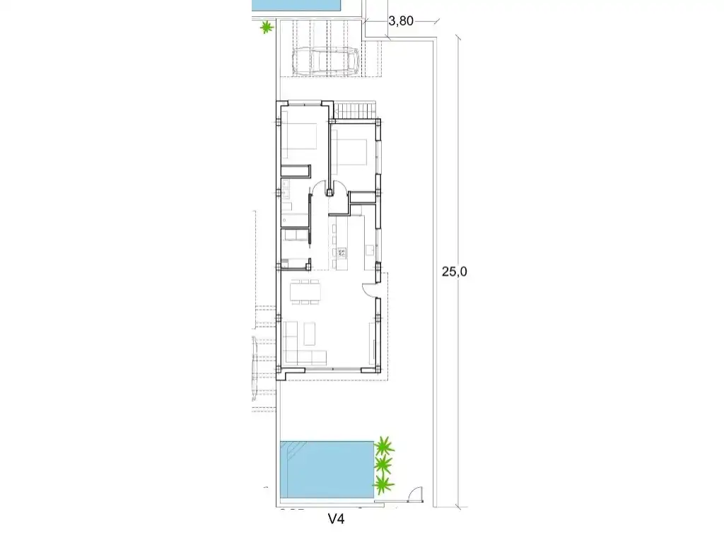 Casa con piscina in vendita a Las Lomas de Rame - Bahía Bella, imagen 22