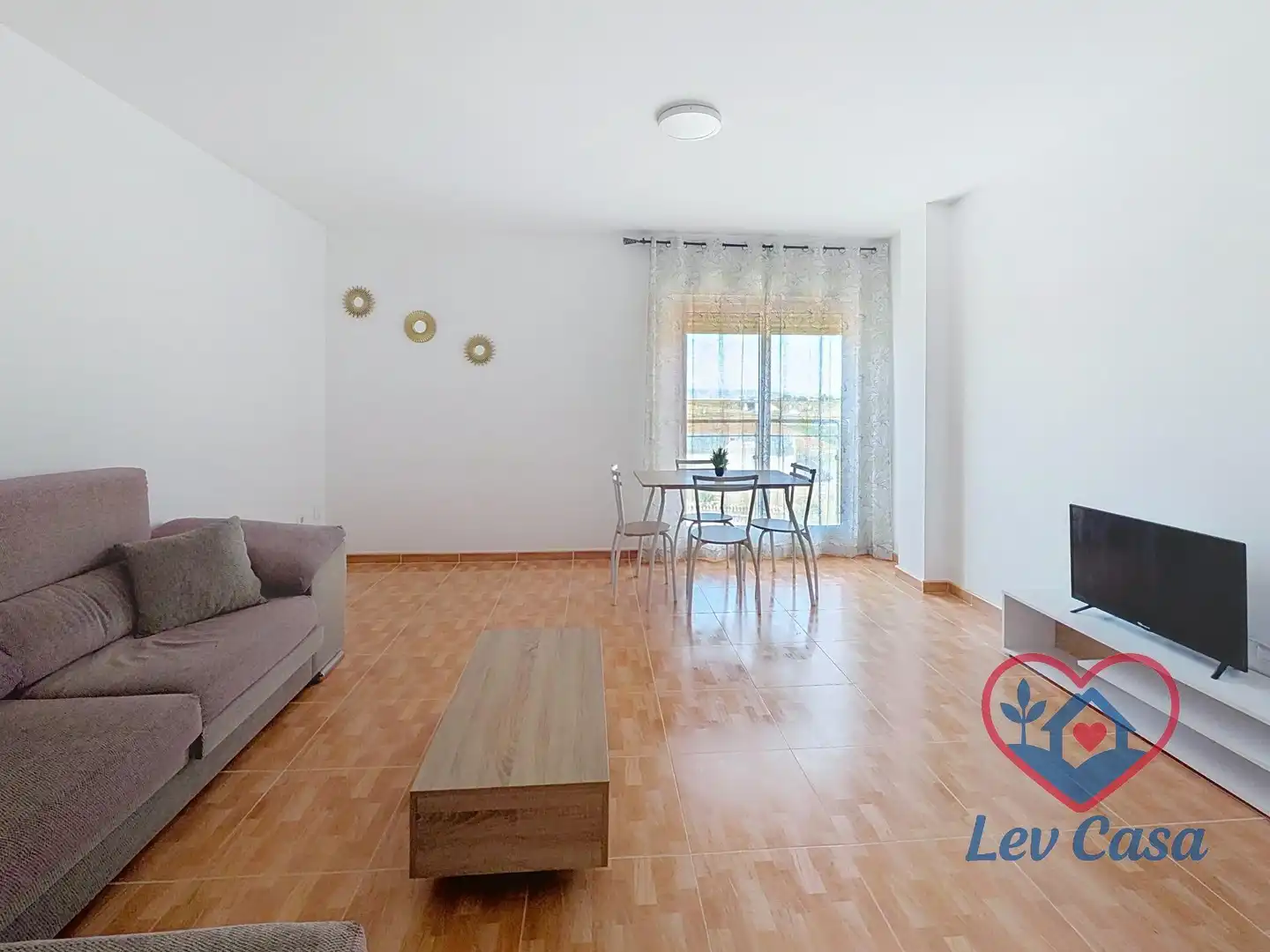Sala de estar de Ático en venta en Murcia con Aire acondicionado, Calefacción y Terraza
