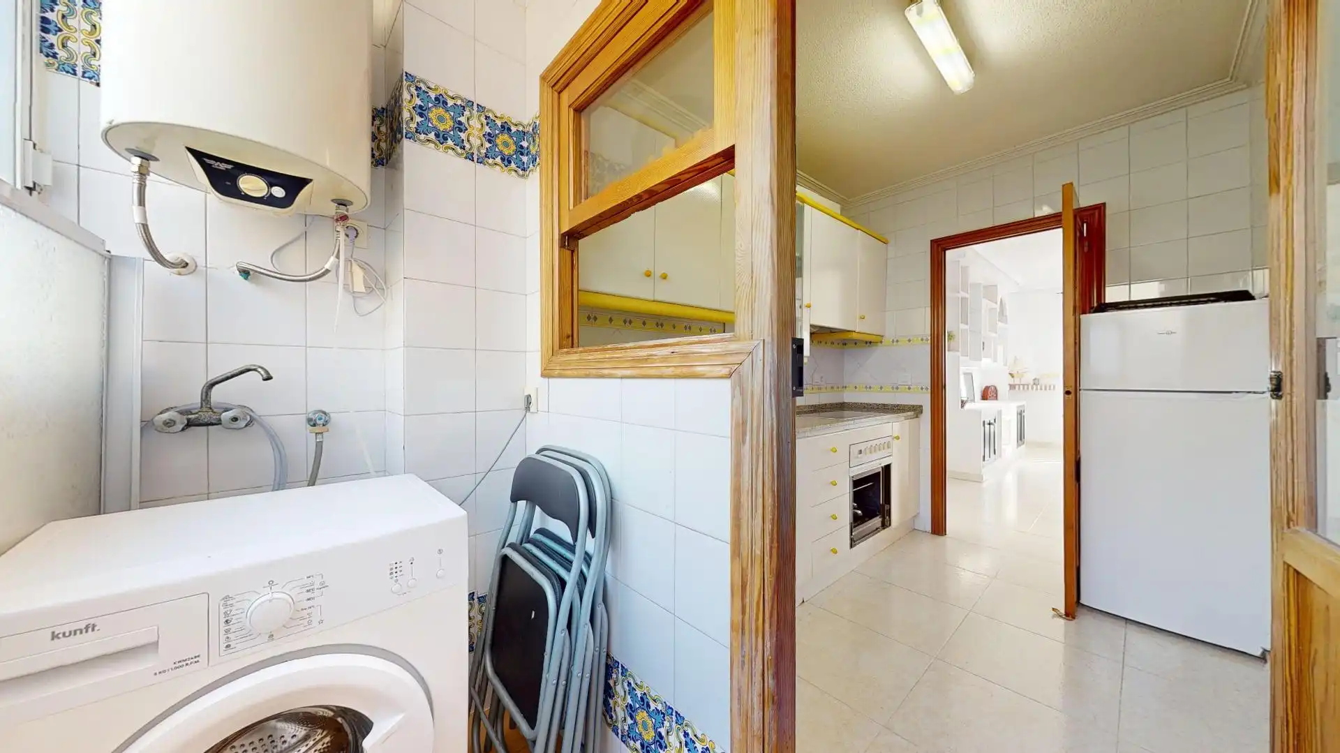 Cocina de Apartamento en venta en Pilar de la Horadada con Terraza