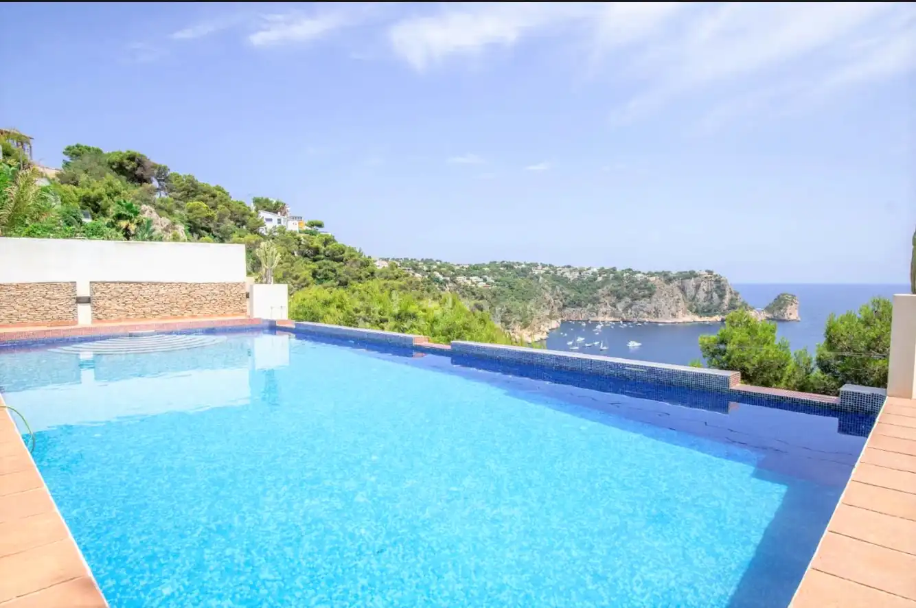 Piscina de Casa o xalet en venda en Jávea / Xàbia amb Aire condicionat, Jardí privat i Terrassa