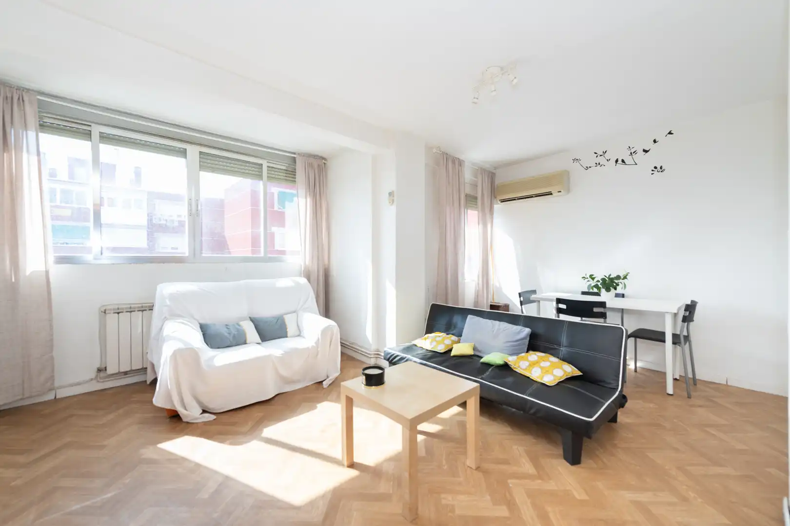 Wohnzimmer von Wohnung zum Verkauf in Alcorcón mit Klimaanlage, Heizung und Möbliert