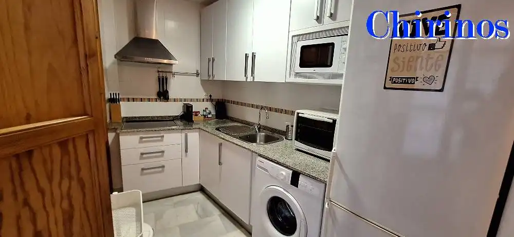 Kitchen of Flat for rent in Córdoba  with Air Conditioner, Terrace and Furnished
