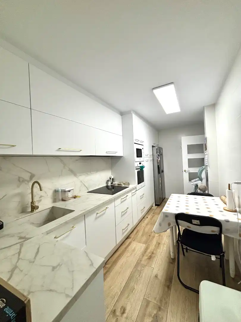 Kitchen of Flat for sale in Plasencia  with Air Conditioner, Heating and Washing machine