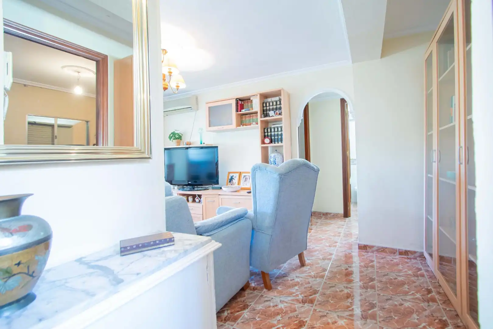 Sala d'estar de Pis en venda en Sevilla amb Aire condicionat i Calefacció