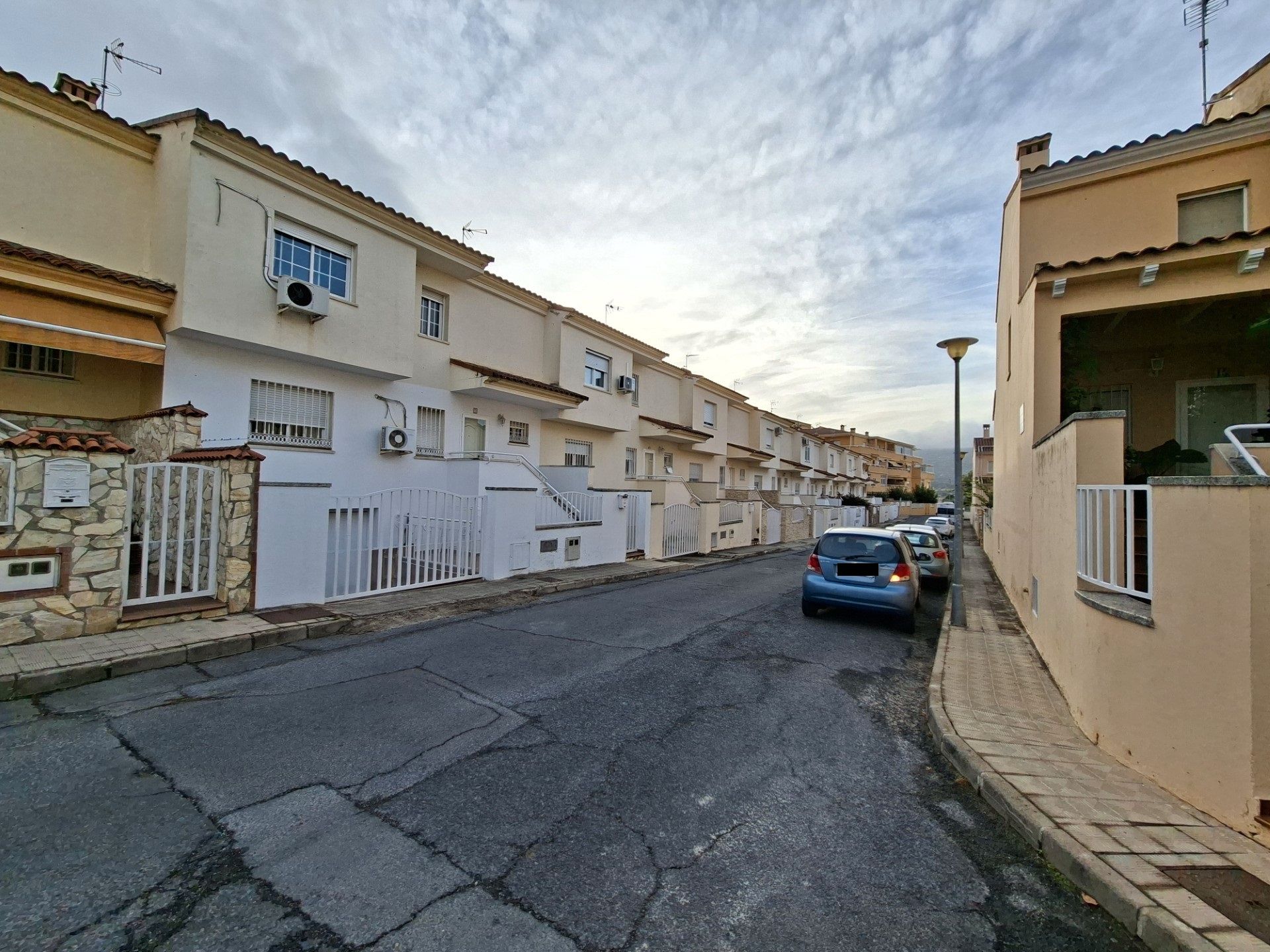 Exterior view of Single-family semi-detached for sale in Plasencia  with Air Conditioner, Heating and Private garden