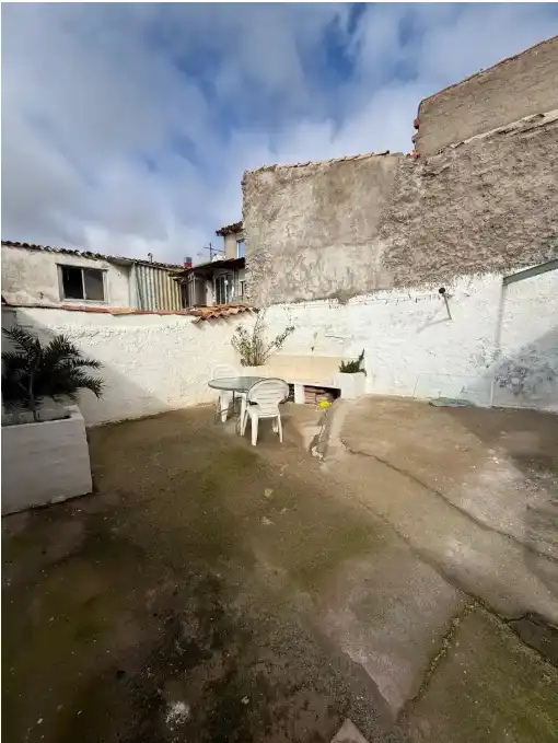 Terrassa de Casa adosada en venda en Puertollano amb Aire condicionat, Calefacció i Moblat