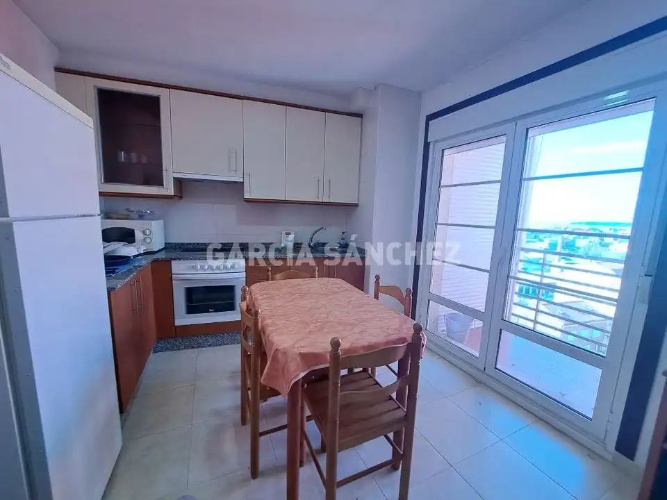 Kitchen of Apartments for sale in Boiro  with Terrace, Storage room and Furnished