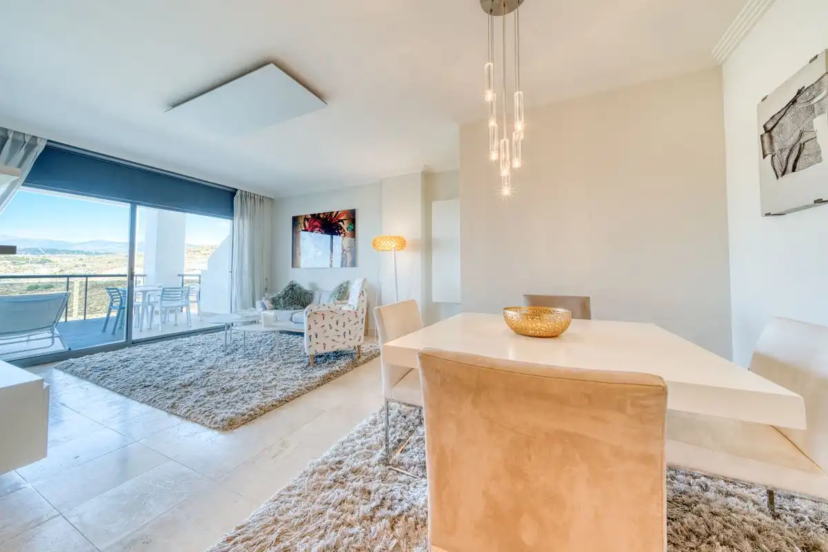 Dining room of Apartments for sale in Benahavís  with Air Conditioner, Terrace and Storage room