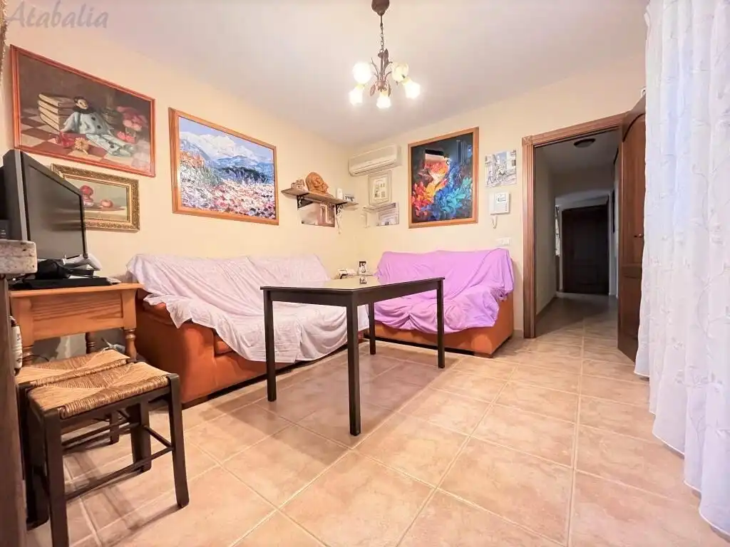 Sala de estar de Casa o chalet en venta en Málaga con Aire acondicionado, Calefacción y Jardín privado