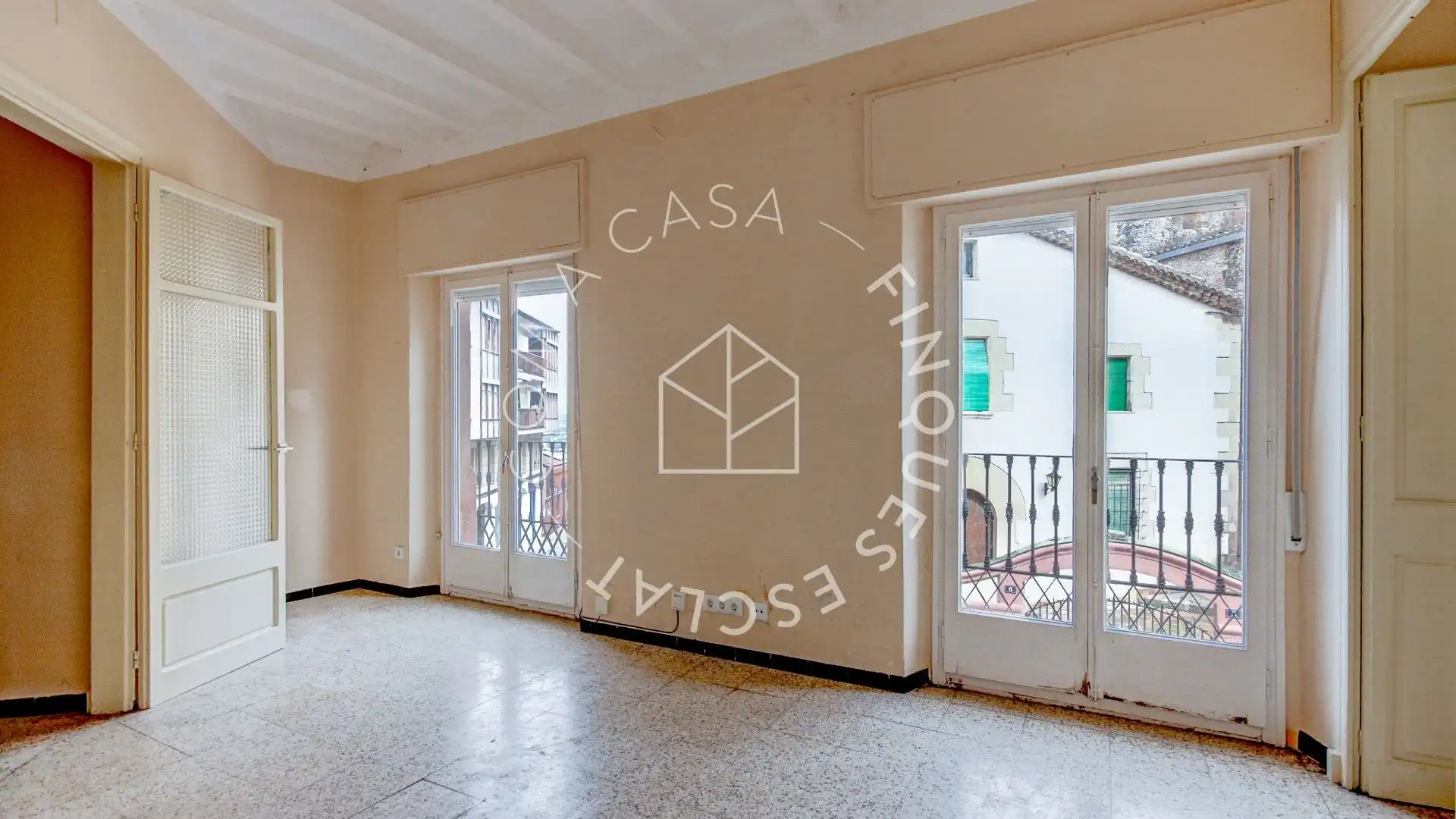 Vista exterior de Piso en venta en Gelida