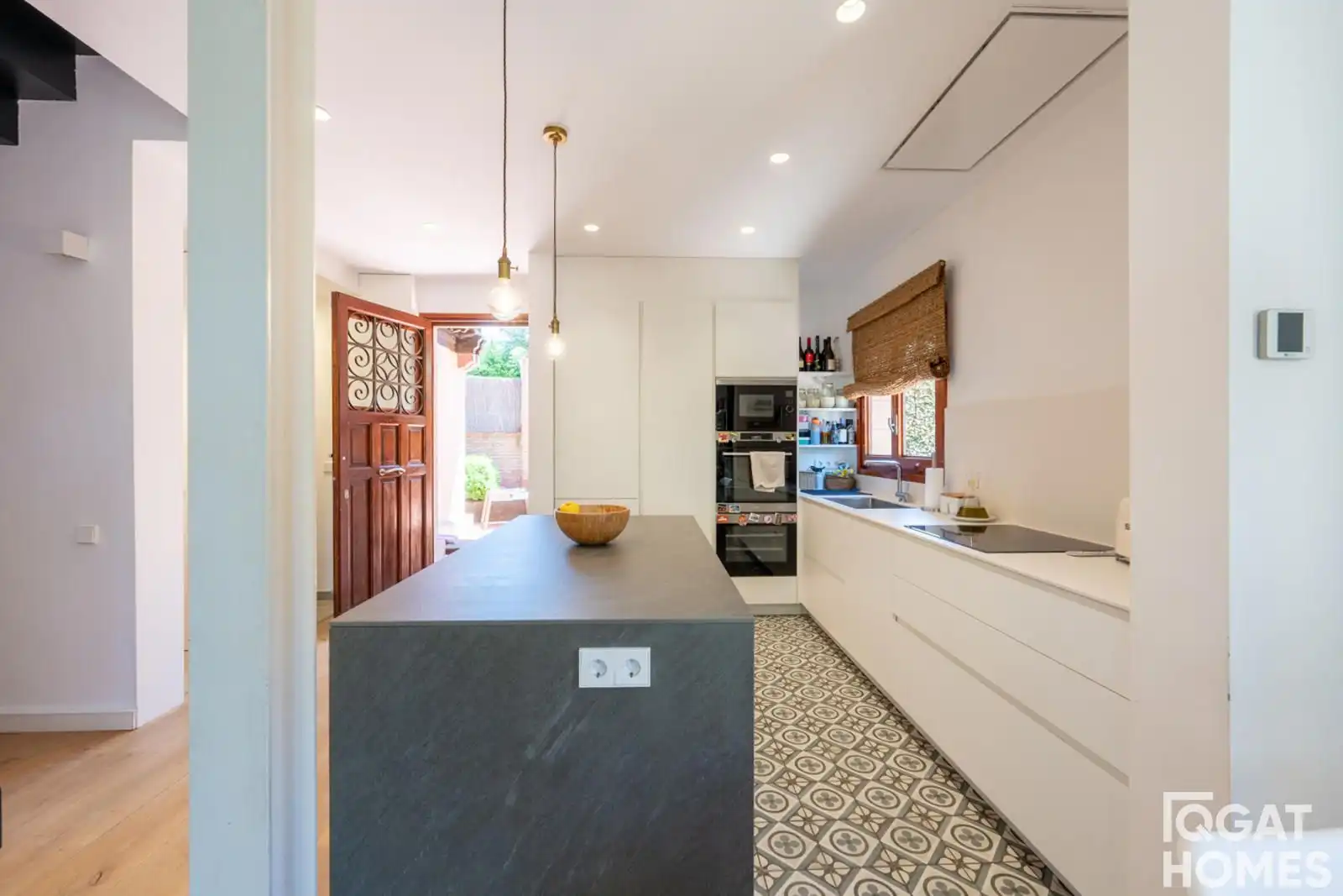 Kitchen of Detached homes for sale in Sant Cugat del Vallès  with Air Conditioner, Heating and Terrace