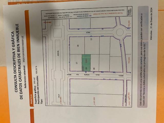 Terreno residencial en Venta en Carrer de Vicente Pla Broch Alcalde, 22 en Pau Lledó