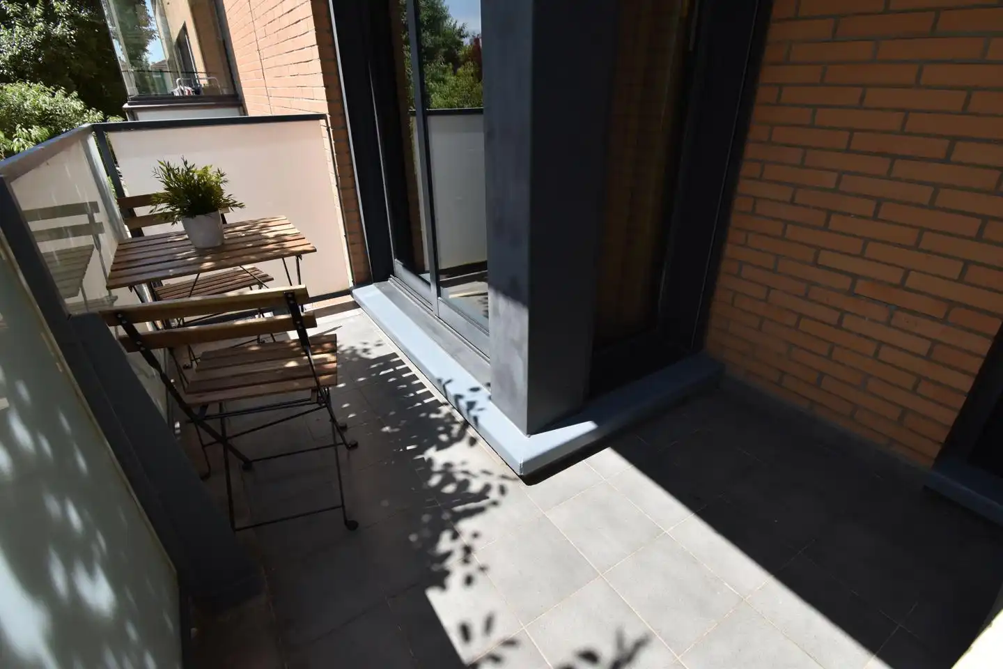 Terrasse von Wohnung zum Verkauf in Zaragoza mit Klimaanlage, Heizung und Parkett