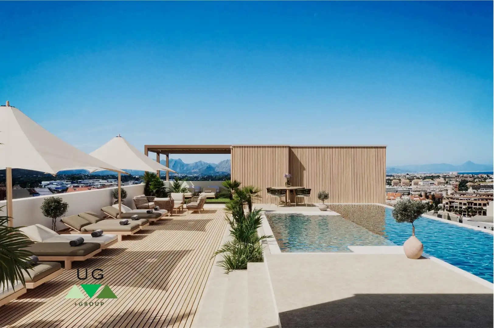 Terraza de Dúplex en venta en Alicante / Alacant con Aire acondicionado, Calefacción y Terraza