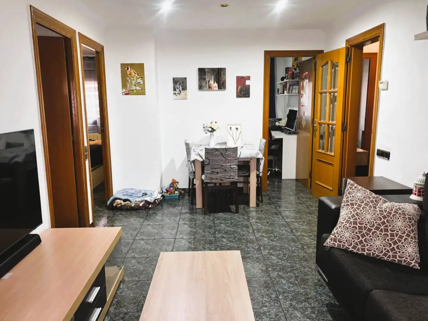 Sala de estar de Piso en venta en Terrassa con Calefacción