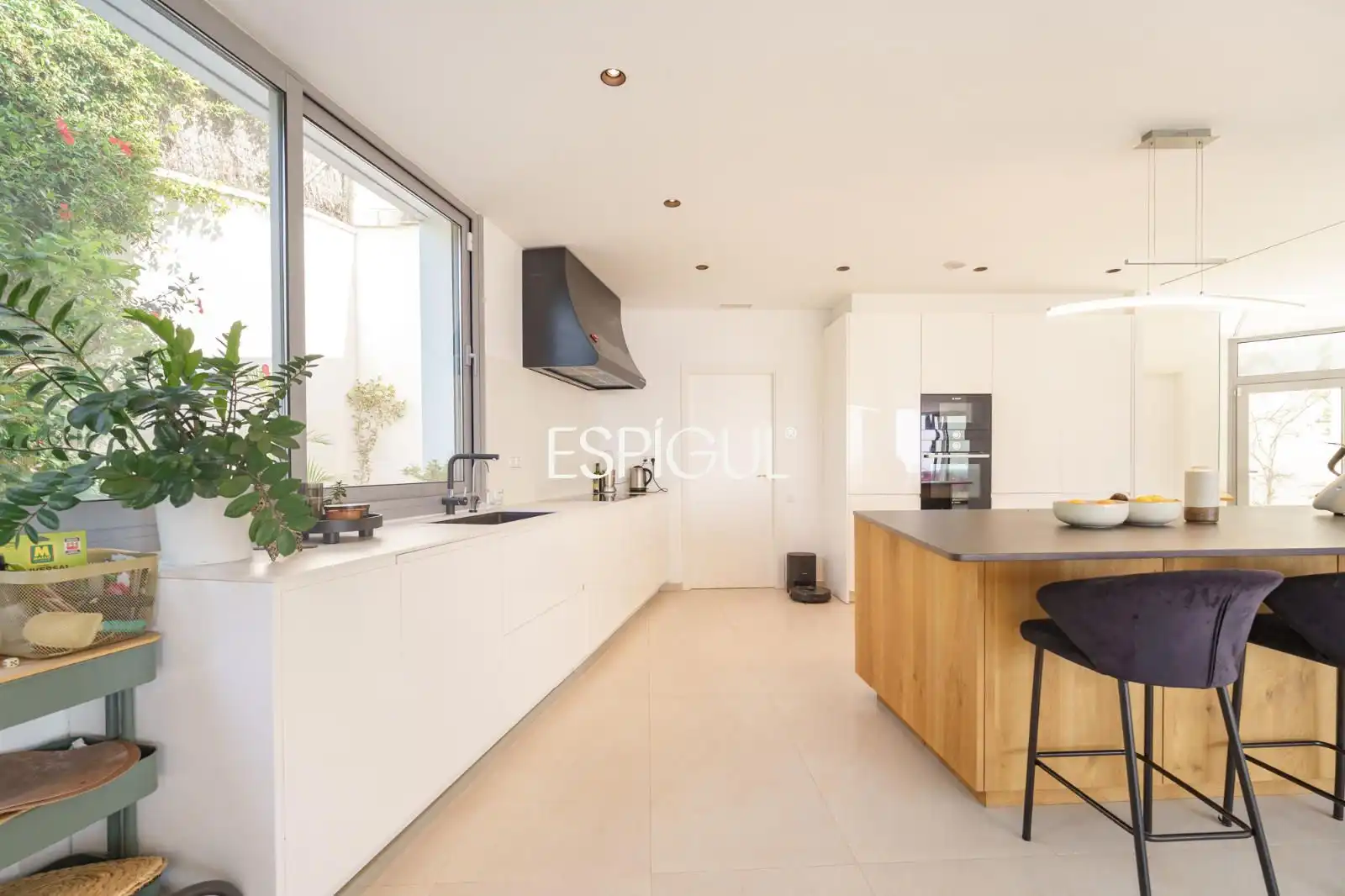 Cocina de Casa o chalet en venta en Vilassar de Dalt con Aire acondicionado, Calefacción y Jardín privado