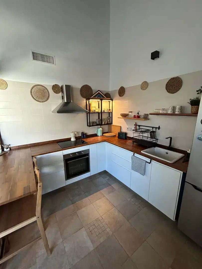 Cuina de Casa o xalet en venda en Murcia amb Aire condicionat, Jardí privat i Terrassa