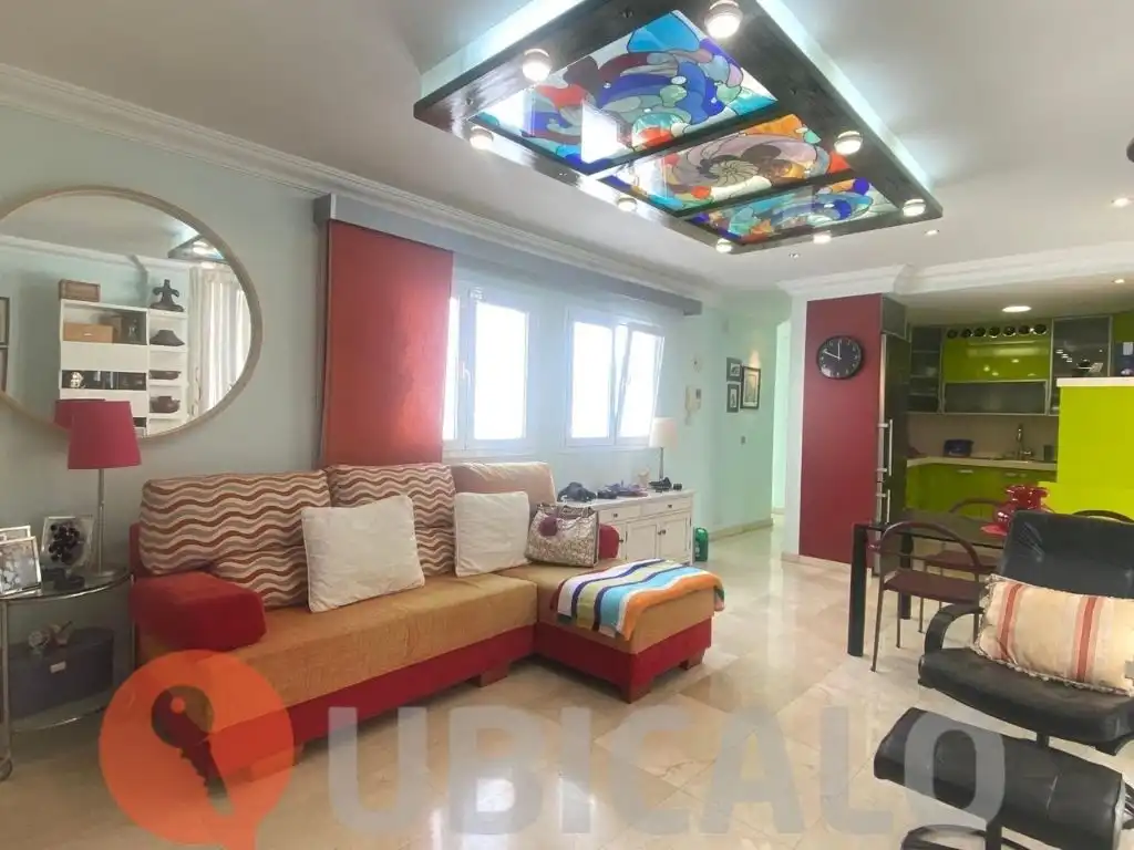 Sala d'estar de Àtic en venda en San Cristóbal de la Laguna amb Moblat, Forn i Rentadora