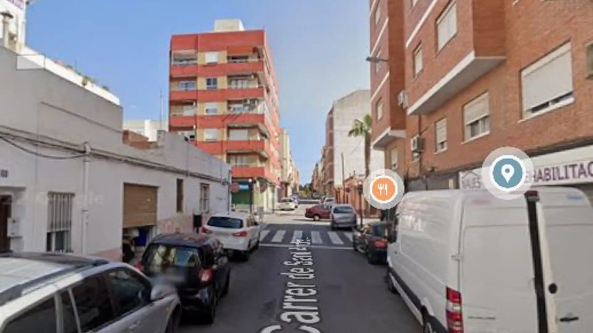 Vista exterior de Piso en venta en Paterna