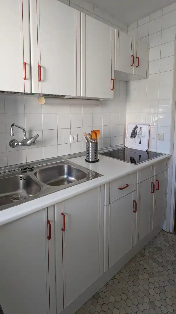 Cocina de Apartamento en venta en Salou con Terraza, Amueblado y Lavadora