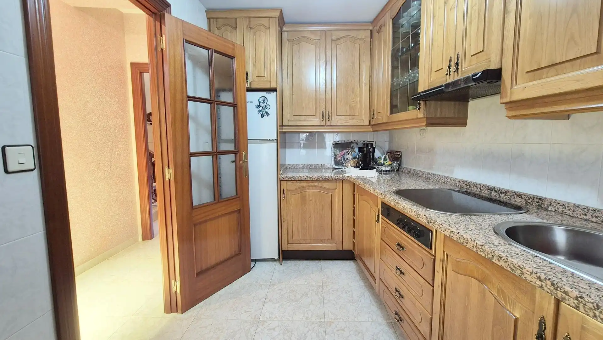 Cocina de Casa o chalet en venta en San Esteban de la Sierra con Amueblado