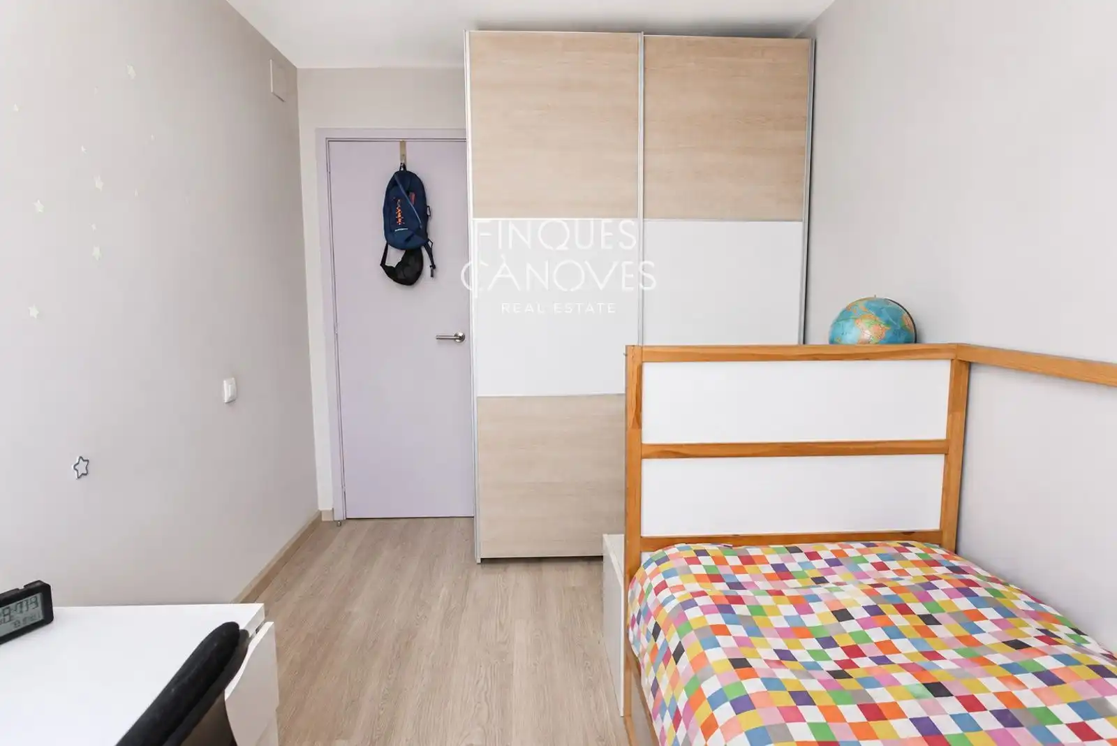 Bedroom of Attic for sale in Bescanó  with Air Conditioner, Heating and Parquet flooring