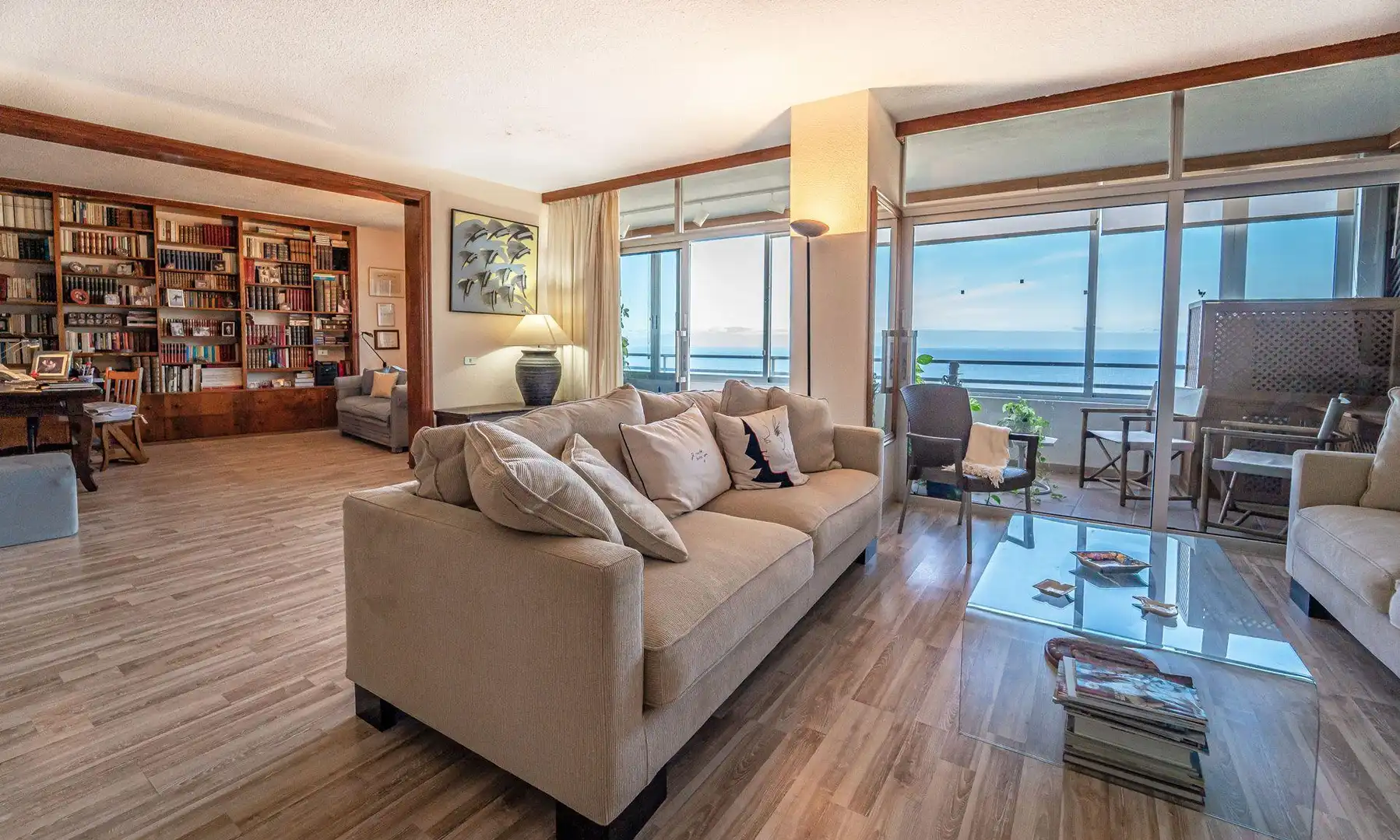 Wohnzimmer von Maisonette zum Verkauf in Adeje mit Privatgarten und Gemeinschaftspool