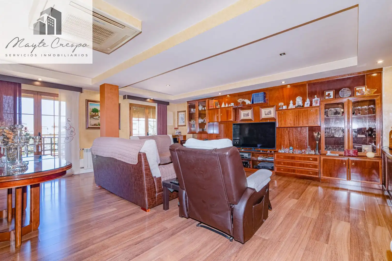 Living room of Detached homes for sale in Granada  with Air Conditioner, Terrace and Furnished