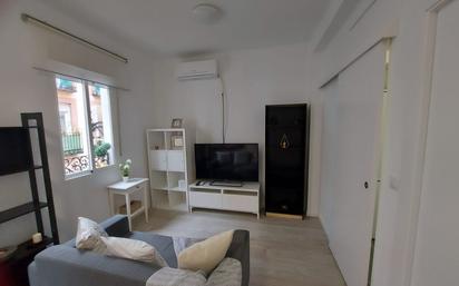 Living room of Flat for sale in  Madrid Capital  with Air Conditioner, Heating and Terrace