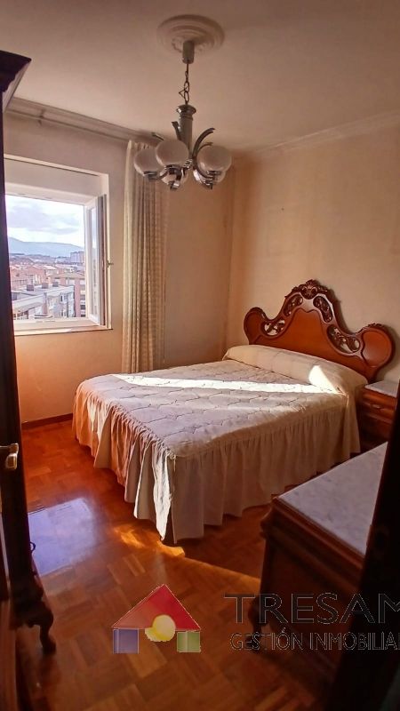 Bedroom of Flat for sale in Gijón   with Heating, Terrace and Storage room
