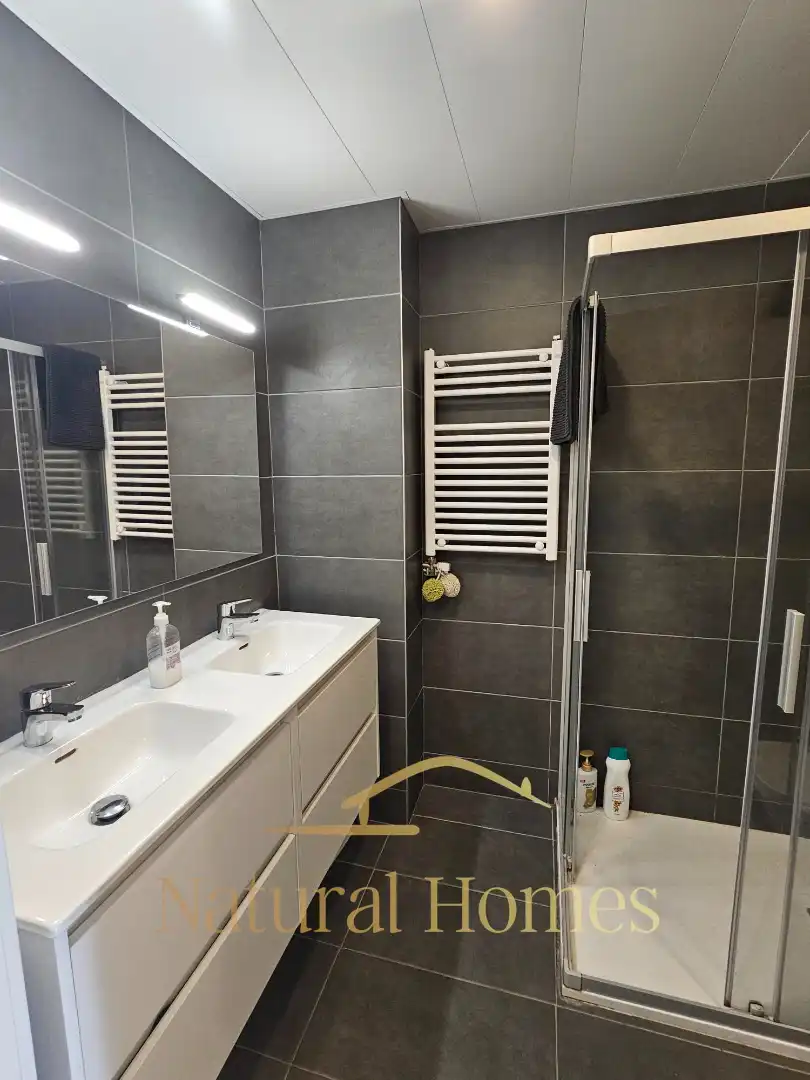 Bathroom of Duplexes for rent in Caldes d'Estrac  with Air Conditioner, Terrace and Furnished
