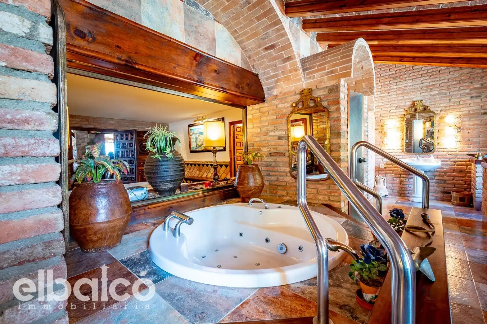 Baño de Casa o chalet en venta en El Milà con Aire acondicionado, Jardín privado y Terraza