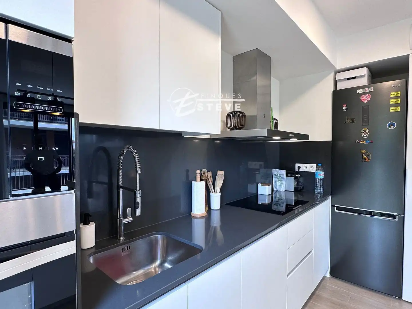 Küche von Wohnung zur Miete in Calafell mit Klimaanlage, Heizung und Terrasse