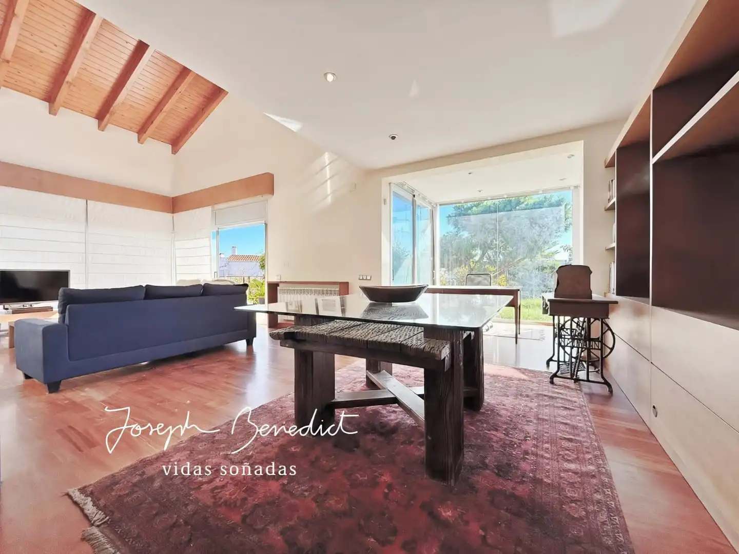 Sala de estar de Casa o chalet en venta en Castelldefels con Aire acondicionado, Calefacción y Jardín privado