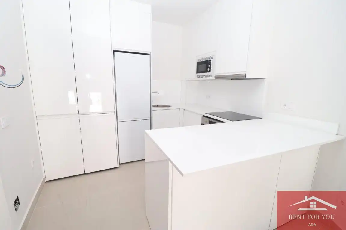 Cocina de Piso de alquiler en Alhaurín El Grande con Aire acondicionado y Balcón