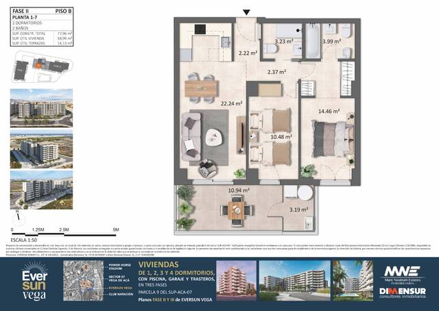 Piso en Venta en Poligono Sup, 115 en Nueva Almería - Cortijo Grande - Vega de Acá