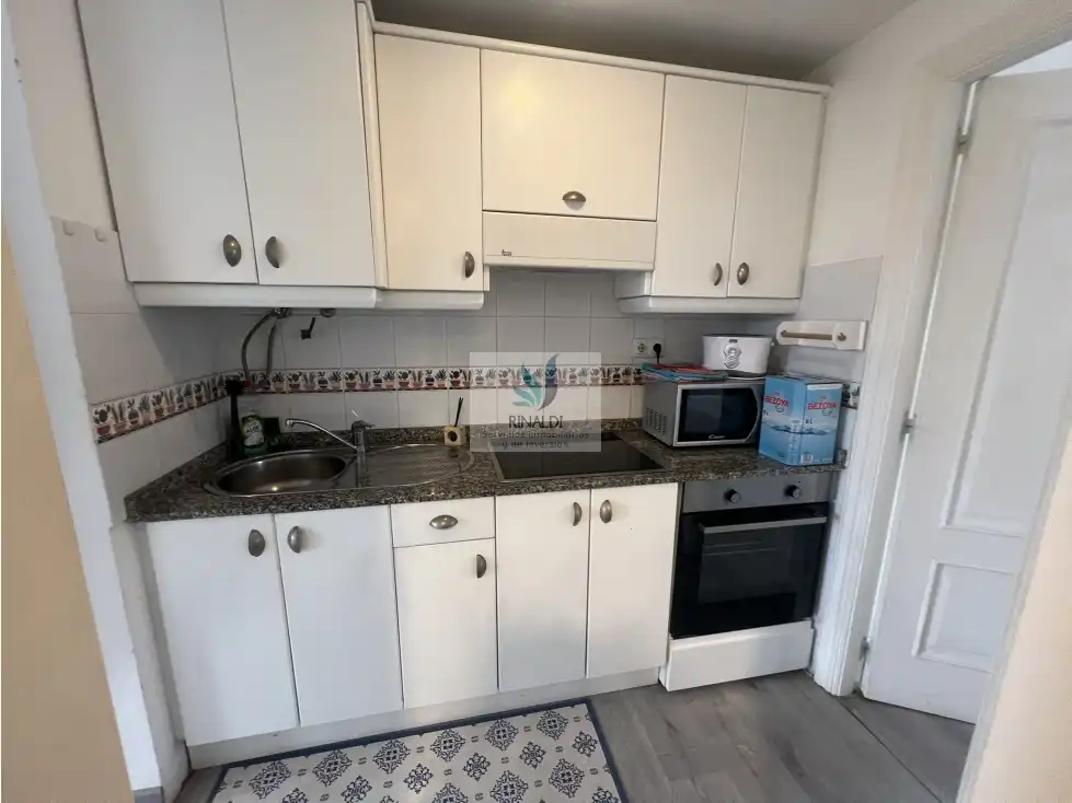 Cuina de Apartament en venda en La Oliva amb Terrassa, Piscina i Moblat